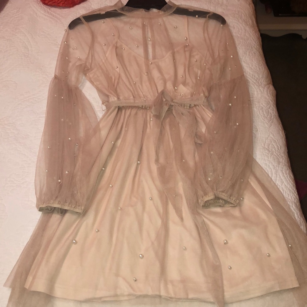 Beige dress